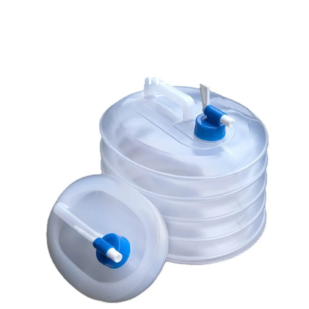Faltbarer Wasserkanister | 5 L / 10 L / 15 L Trinkwasserbehälter für Camping, Wandern & Notfälle
