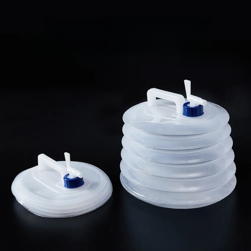 Faltbarer Wasserkanister | 5 L / 10 L / 15 L Trinkwasserbehälter für Camping, Wandern & Notfälle